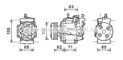 AVA QUALITY COOLING HDK302