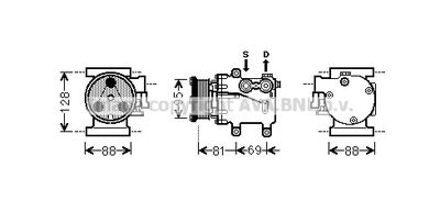 AVA QUALITY COOLING FDK437