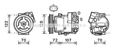 AVA QUALITY COOLING OLAK595