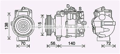 AVA QUALITY COOLING MSK704