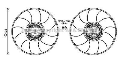 AVA QUALITY COOLING VNF332