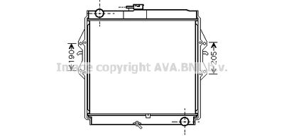 AVA QUALITY COOLING TOA2460 AVA QUALITY COOLING TOA2460