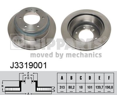 NIPPARTS J3319001