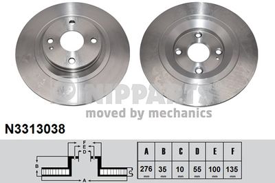 NIPPARTS N3313038