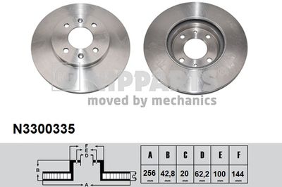 NIPPARTS N3300335