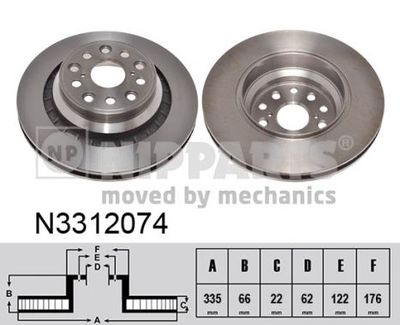 NIPPARTS N3312074