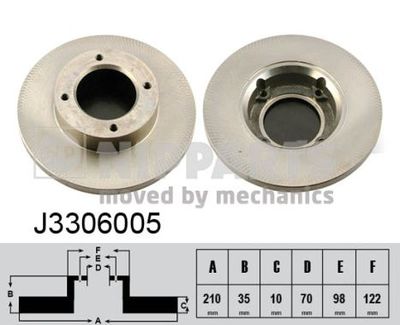 NIPPARTS J3306005 NIPPARTS J3306005