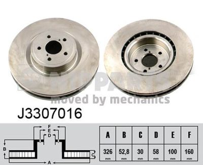 NIPPARTS J3307016