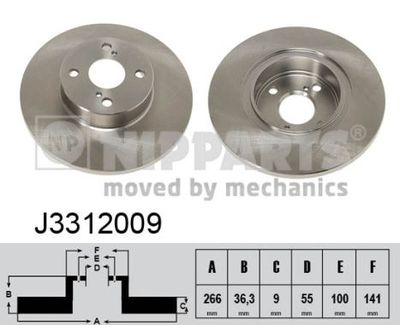 NIPPARTS J3312009