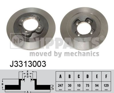 NIPPARTS J3313003