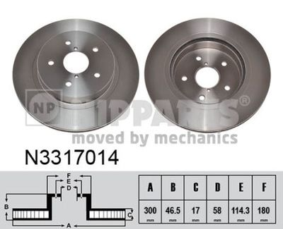 NIPPARTS N3317014