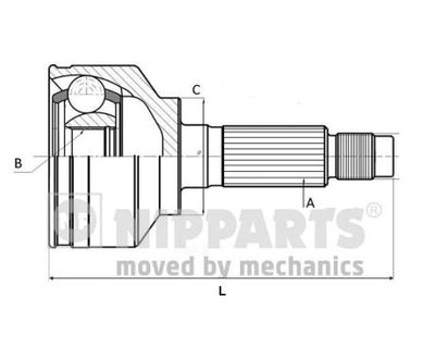NIPPARTS N2824157 NIPPARTS N2824157