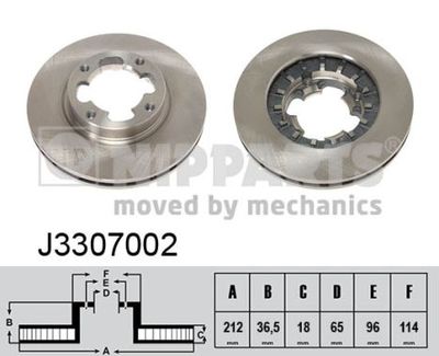 NIPPARTS J3307002