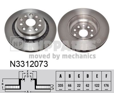 NIPPARTS N3312073