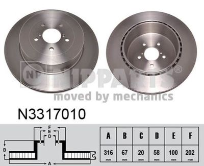 NIPPARTS N3317010