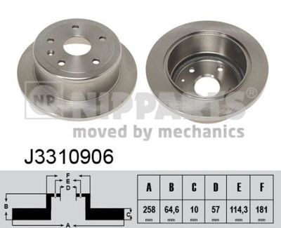 NIPPARTS J3310906