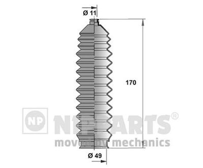 NIPPARTS J2846001