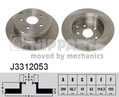 NIPPARTS J3312053 NIPPARTS J3312053
