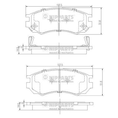 NIPPARTS J3601054