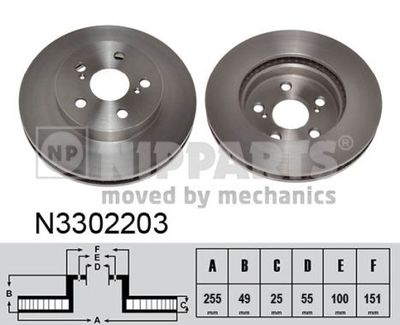 NIPPARTS N3302203 NIPPARTS N3302203