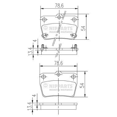 NIPPARTS J3612020