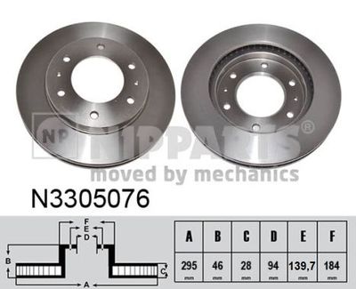 NIPPARTS N3305076 NIPPARTS N3305076
