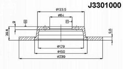 NIPPARTS J3301000 NIPPARTS J3301000