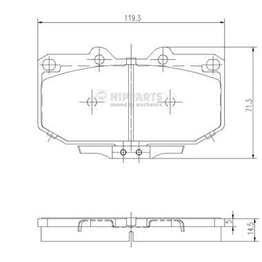 NIPPARTS J3601058