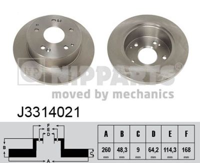 NIPPARTS J3314021 NIPPARTS J3314021