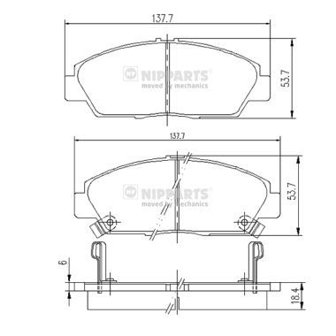 NIPPARTS J3604037