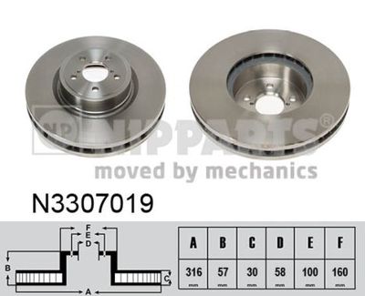 NIPPARTS N3307019