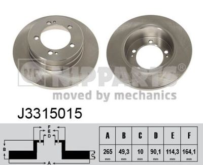 NIPPARTS J3315015 NIPPARTS J3315015