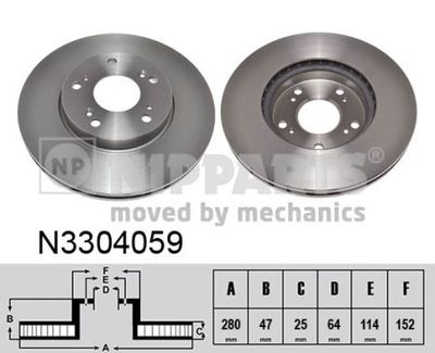 NIPPARTS N3304059 NIPPARTS N3304059