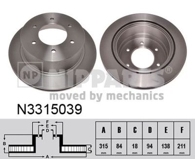 NIPPARTS N3315039