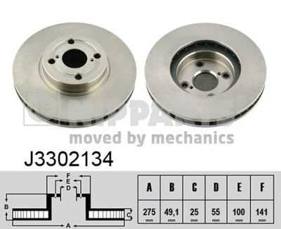 NIPPARTS J3302134 NIPPARTS J3302134
