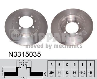 NIPPARTS N3315035