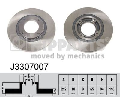 NIPPARTS J3307007 NIPPARTS J3307007