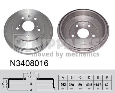 NIPPARTS N3408016