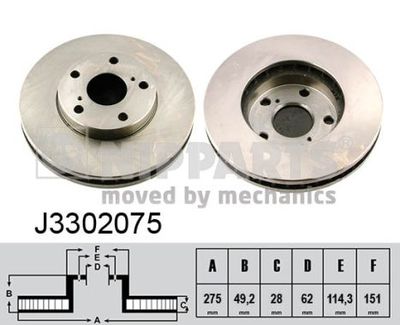 NIPPARTS J3302075