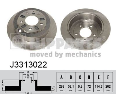 NIPPARTS J3313022