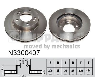 NIPPARTS N3300407