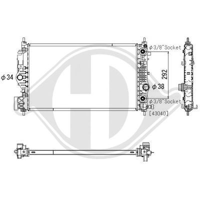 DIEDERICHS DCM3854