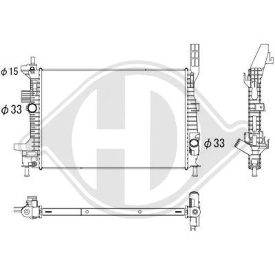 DIEDERICHS DCM3866