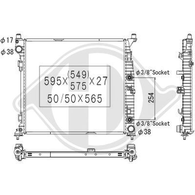 DIEDERICHS DCM3849