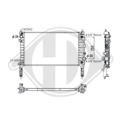 DIEDERICHS DCM3983