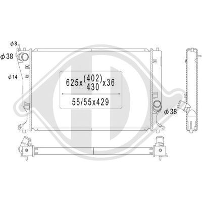 DIEDERICHS DCM3286