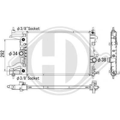 DIEDERICHS DCM2696