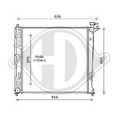 DIEDERICHS DCM3719