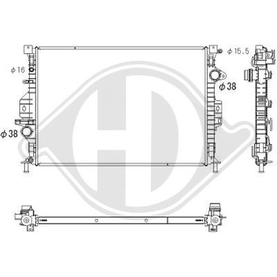 DIEDERICHS DCM3855