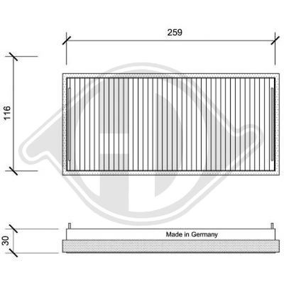 DIEDERICHS DCI0019S